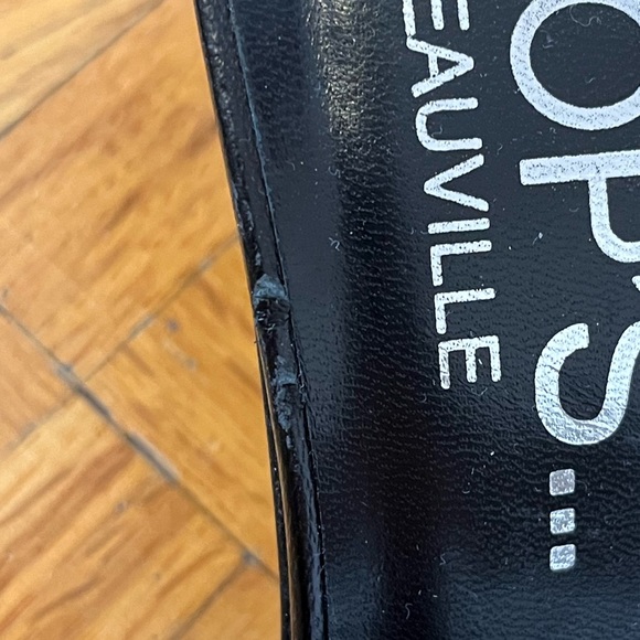 Black Mules with a small heel - Picture 4 of 8